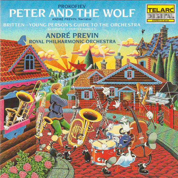 Prokifiev/ Britten- Peter And The Wolf/ The Young Person's Guide To The Orchestra - Darkside Records