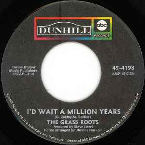 Grass Roots- I'd Wait A Million Years / Fly Me To Havana - Darkside Records