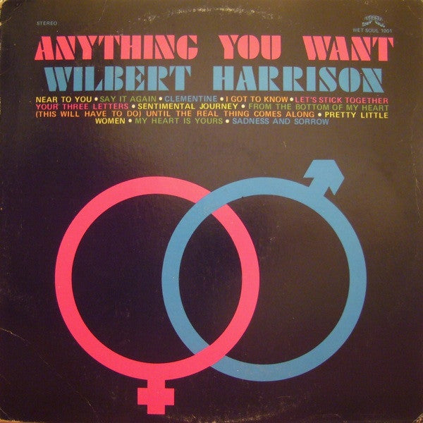 Wilbert Harrison- Anything You Want - Darkside Records