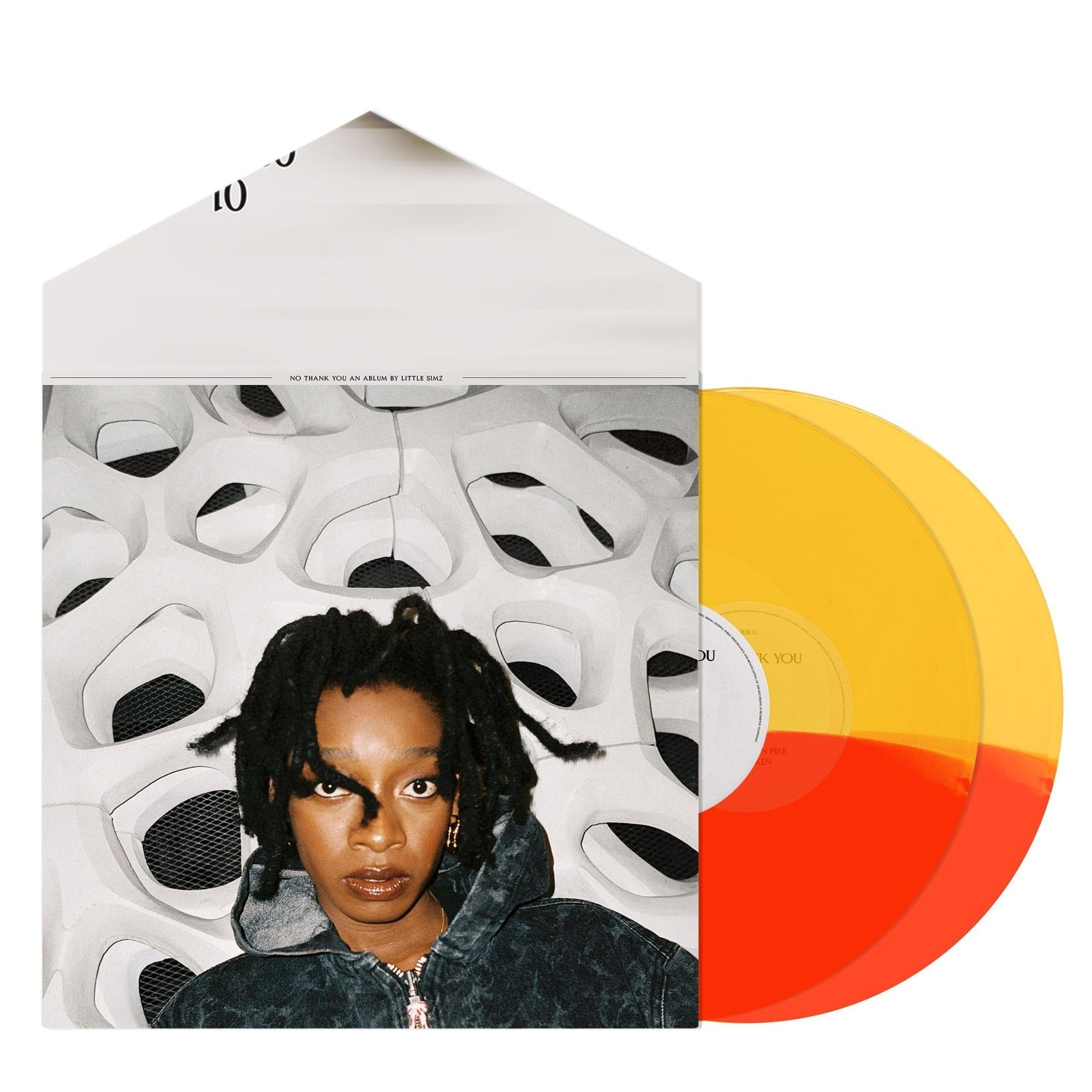 Little Simz- No Thank You (Indie Exclusive Opaque Red & Opaque Yellow Vinyl) (PREORDER) - Darkside Records
