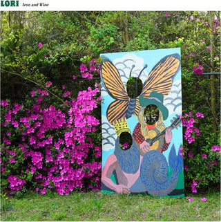 Iron & Wine- Lori (Sky Blue 12" Single) - Darkside Records