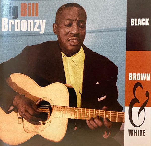 Big Bill Broonzy- Black, Brown, & White - Darkside Records