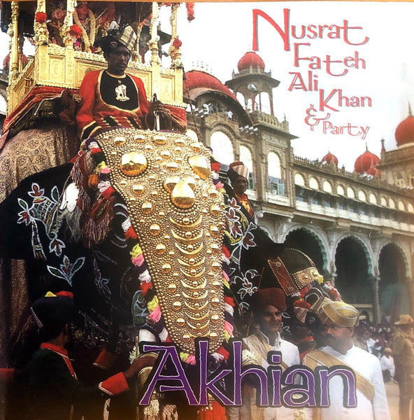 Nusrat Fateh Ali Khan & Party- Akhian - Darkside Records