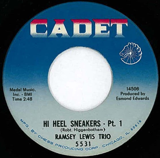 Ramsey Lewis Trio- Hi Heel Sneakers Pt. 1 / Hi Heel Sneakers Pt. 2 - Darkside Records