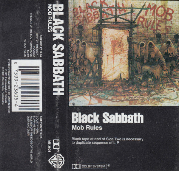 Black Sabbath- Mob Rules - Darkside Records