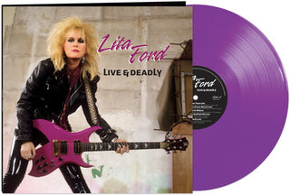 Lita Ford- Live & Deadly (Purple Vinyl) - Darkside Records