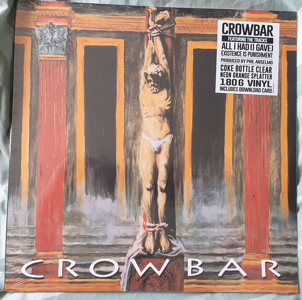 Crowbar- Crowbar (Coke Bottle Clear W/ Neon Orange Splatter) (Sealed)