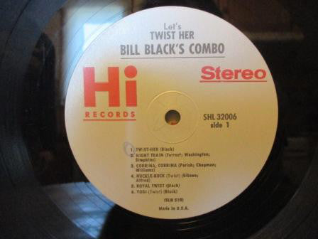 Bill Black's Combo- Record Hop (Let's Twist Her) - Darkside Records