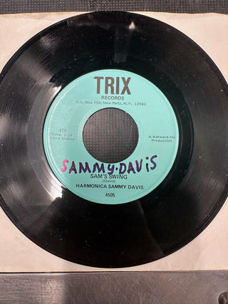 Harmonica Sammy Davis- Someday Blues / Sam's Swing - Darkside Records