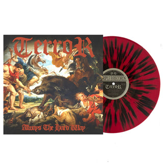 Terror- Always The Hard Way (Red w/Black Splatter) - Darkside Records