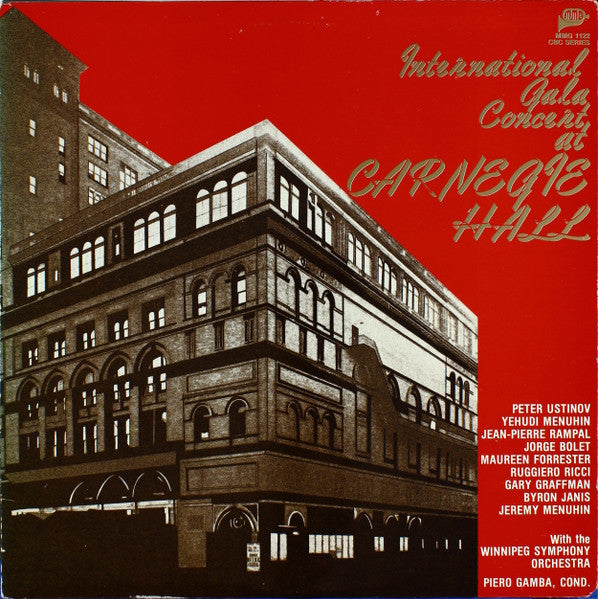 Various- International Gala Concert At Carnegie Hall - Darkside Records