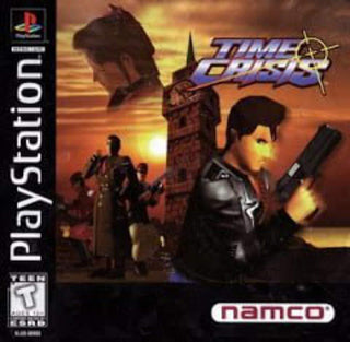 Time Crisis w/ Namco NPC-103 Gun (FOR USE WITH CRT/DO NOT USE WITH HDTV) - Darkside Records