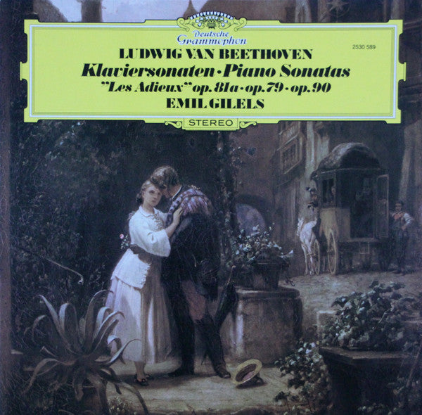 Beethoven- Klaviersonaten “Les Adieux” Op. 81A/ Op. 79/ Op. 90 (Emil Gilels, Conductor) - Darkside Records