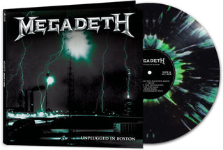 Megadeth- Unplugged In Boston (Green & Black Splatter Vinyl) - Darkside Records