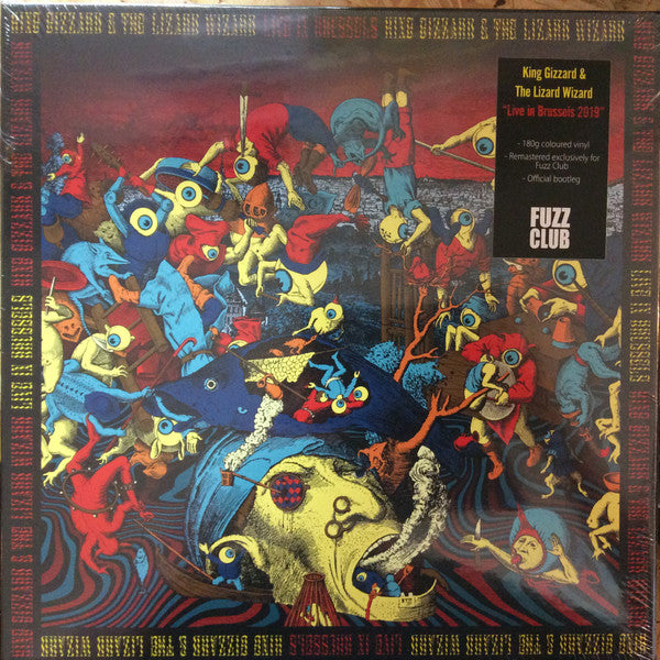 King Gizzard And The Lizard Wizard- Live In Brussels 2019 (Colored)(Sealed) - Darkside Records
