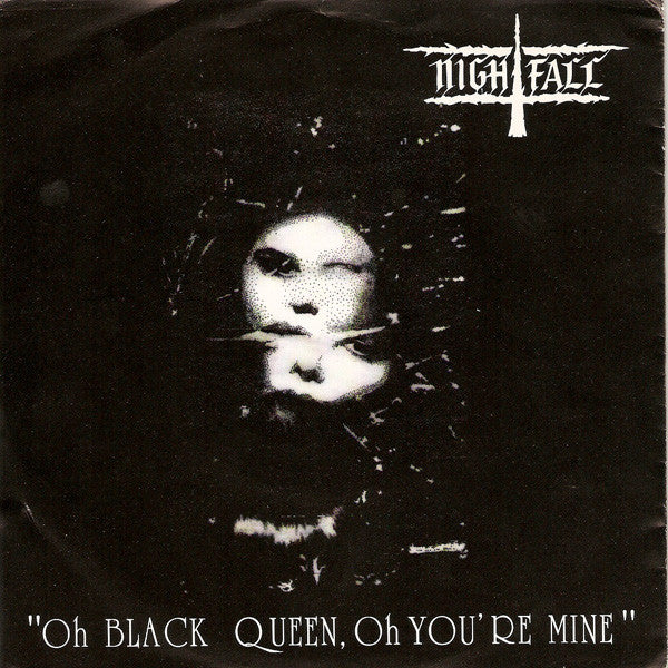 Nightfall- Oh Black Queen, Oh You're Mine (Red) (Some Surface Marks) - Darkside Records