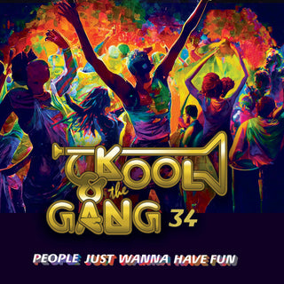 Kool & The Gang- People Just Wanna Have Fun (Multi Colored Vinyl)