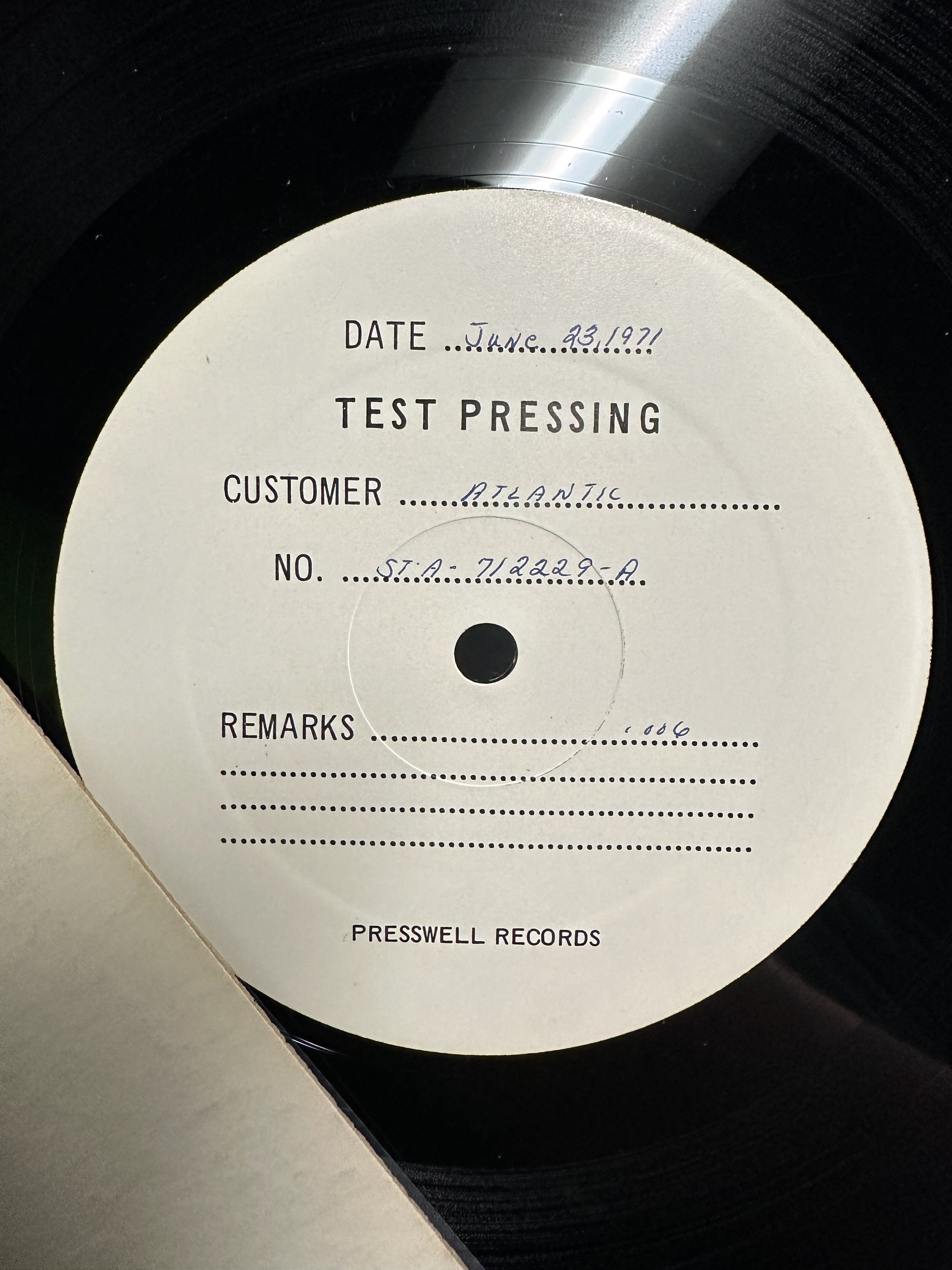 The Coasters- Greatest Recordings: The Early Years (Test Pressing)