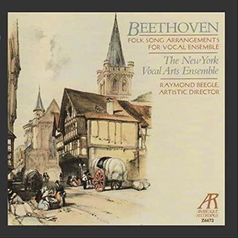 Beethoven- Folk Song Arrangements for Vocal Ensemble (New York Vocal Arts Ensemble) - Darkside Records