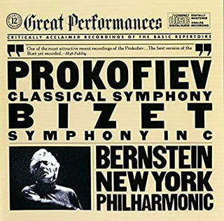 Prokofiev/Bizet- Classical Symphony/Symphony in C New York Philharmonic (Leonard Bernstein, Conductor) - Darkside Records