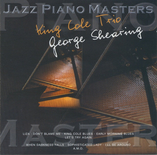King Cole Trio/ George Shearing- Jazz Piano Masters - Darkside Records