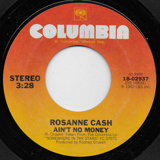 Rosanne Cash- Ain't No Money / The Feelin - Darkside Records