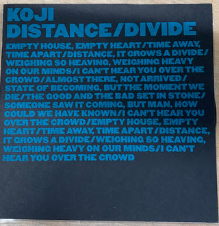 Koji- Distance/Divide