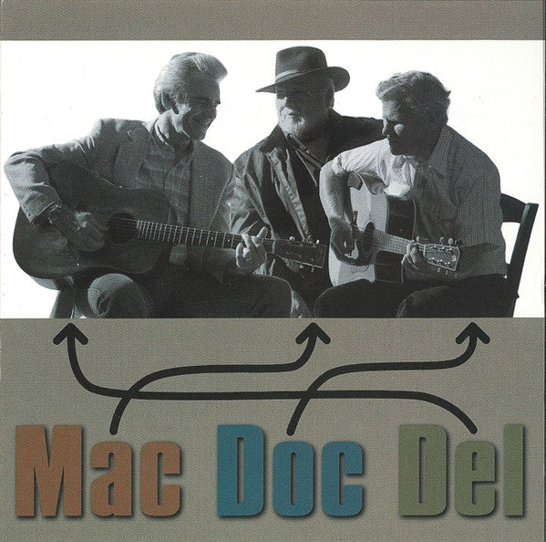 Del McCoury/ Doc Watson/ Mac Wiseman- Moc, Doc, & Del - Darkside Records