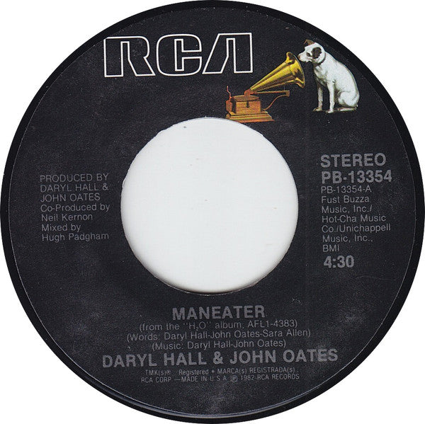 Hall & Oates- Maneater/Delayed Reaction