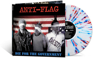 Anti-Flag- Die For The Government (Red/White/Blue Vinyl) - Darkside Records