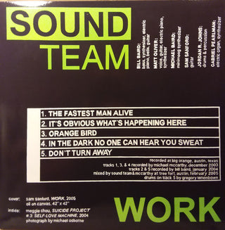 Sound Team- Work (Orange) - Darkside Records