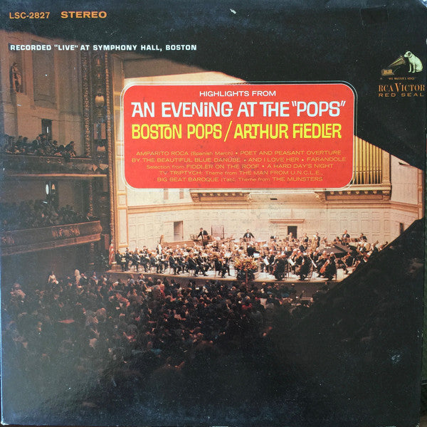 Arthur Fielder And The Boston Pops- An Evening At The Pops - Darkside Records