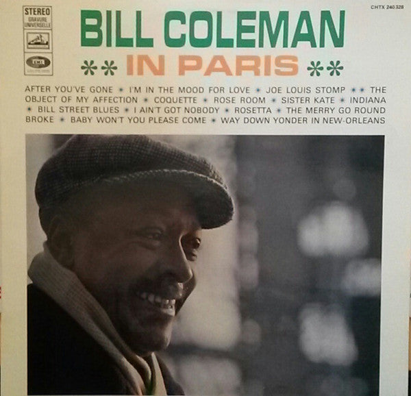 Bill Coleman- In Paris (French) - Darkside Records