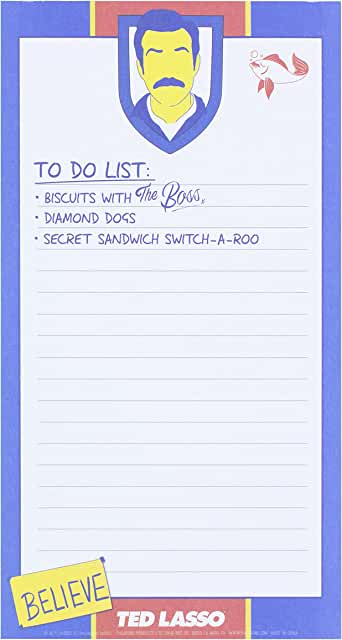 Ted Lasso To Do List - Darkside Records