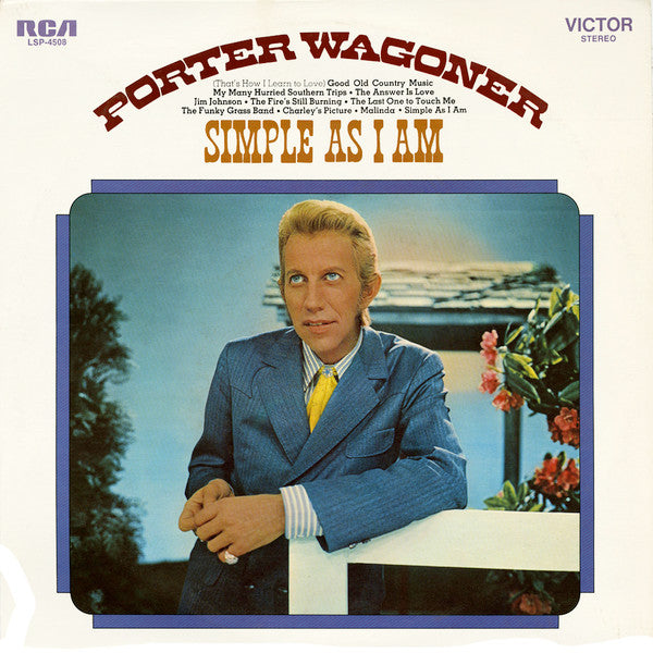 Porter Wagoner- Simple As I Am - Darkside Records