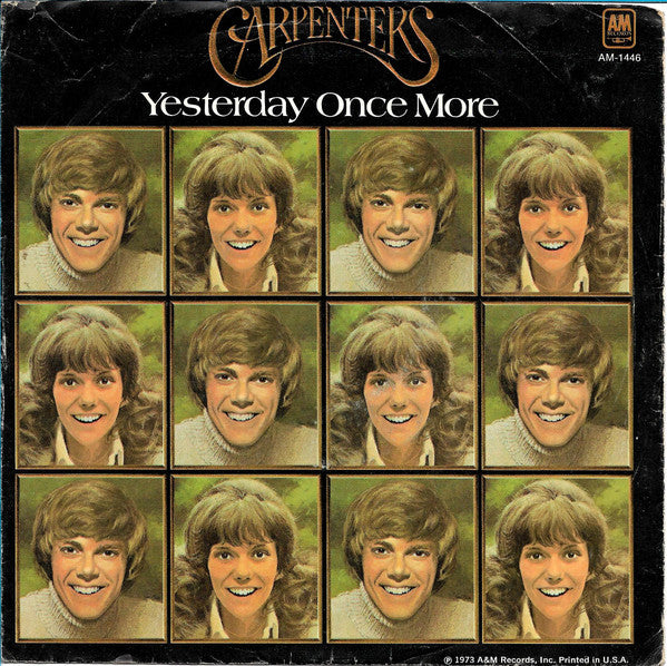 The Carpenters- Yesterday Once More/Road Ode - Darkside Records