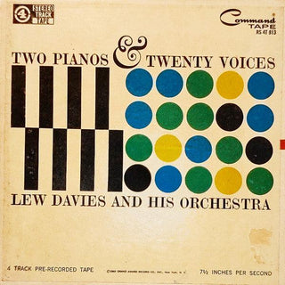 Lew Davies and His Orchestra- Two Pianos & Twenty Voices (7 ½ IPS) - Darkside Records