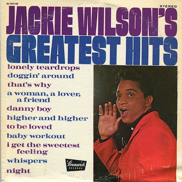 Jackie Wilson- Greatest Hits - Darkside Records