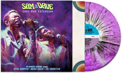 Sam & Dave- Soul Man Explosion (Purple Haze Splatter Vinyl) - Darkside Records