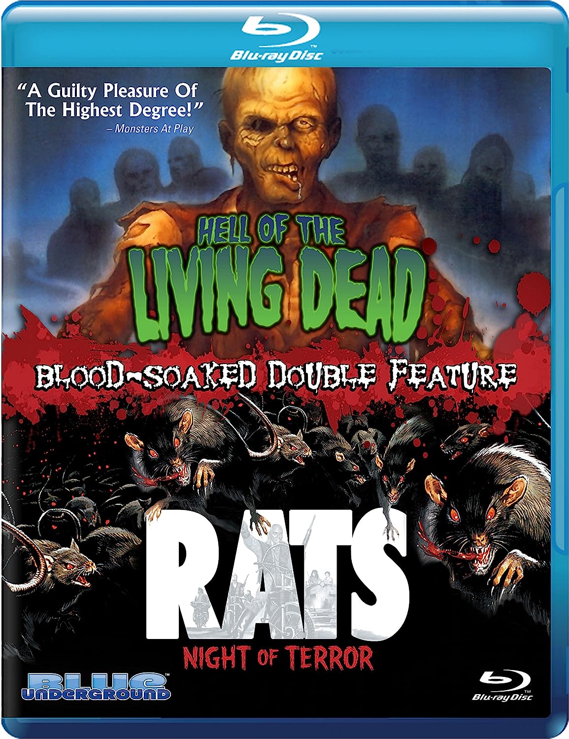 Hell Of The Living Dead / Rats: Night Of Terror (Blue Underground) - Darkside Records