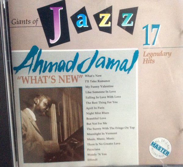 Ahmad Jamal- What's New - Darkside Records