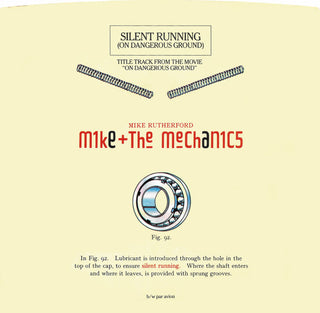 Mike & The Mechanics- Silent Running (On Dangerous Ground) - Darkside Records