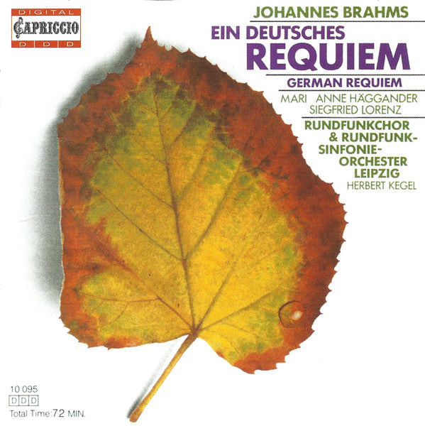 Brahms- En Deustche Requiem (Herbert Kegel, Conductor) - Darkside Records