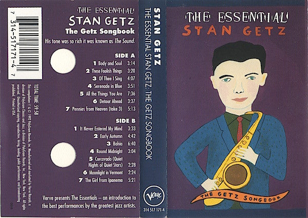 Stan Getz- The Essential Stan Getz: The Getz Songbook - Darkside Records