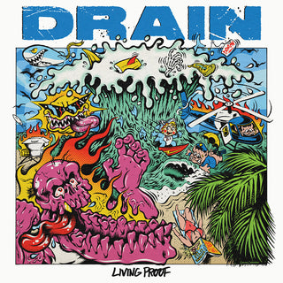 Drain- Living Proof (PREORDER) - Darkside Records