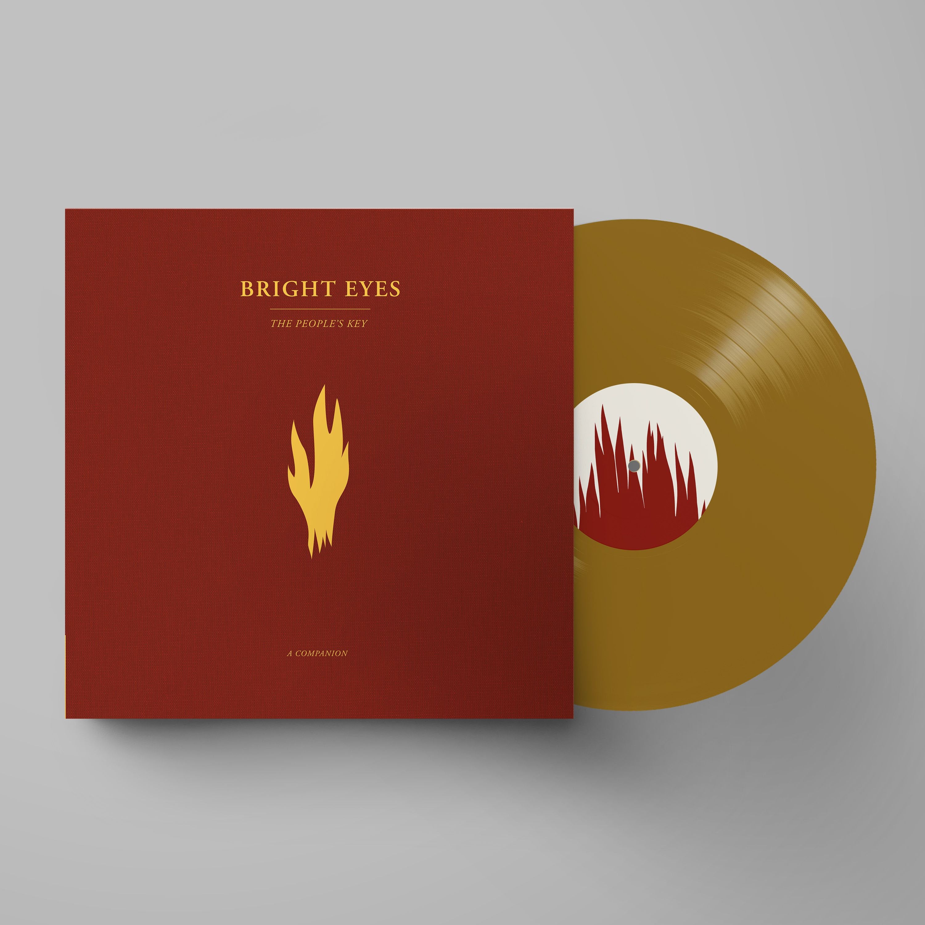 Bright Eyes- The People's Key: A Companion (Opaque Gold Vinyl) (PREORDER) - Darkside Records