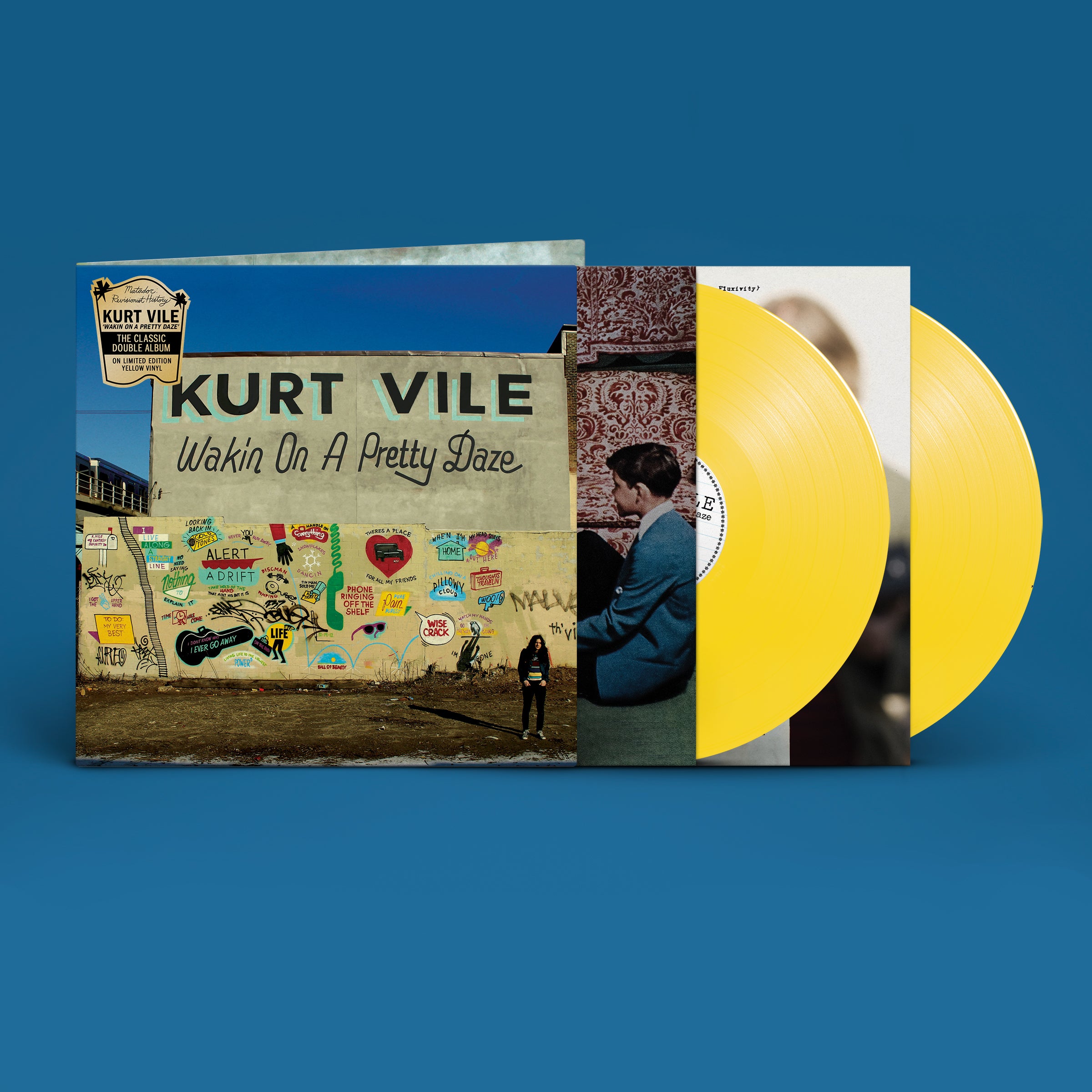 Kurt Vile- Wakin on a Pretty Daze (Matador Revionist History Yellow Vinyl) (PREORDER) - Darkside Records