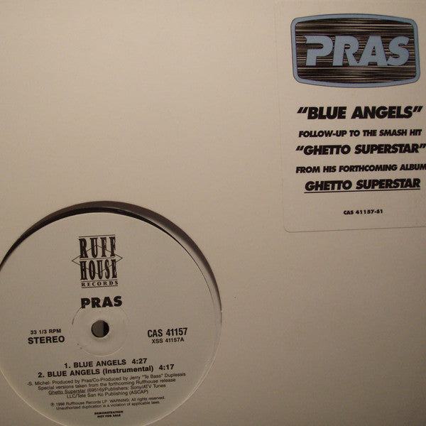 Pras- Blue Angels (12”) - Darkside Records