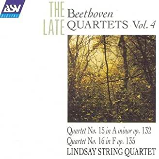 Beethoven- The Late Quartets, Vol.4 (Lindsey String Quartet) - Darkside Records