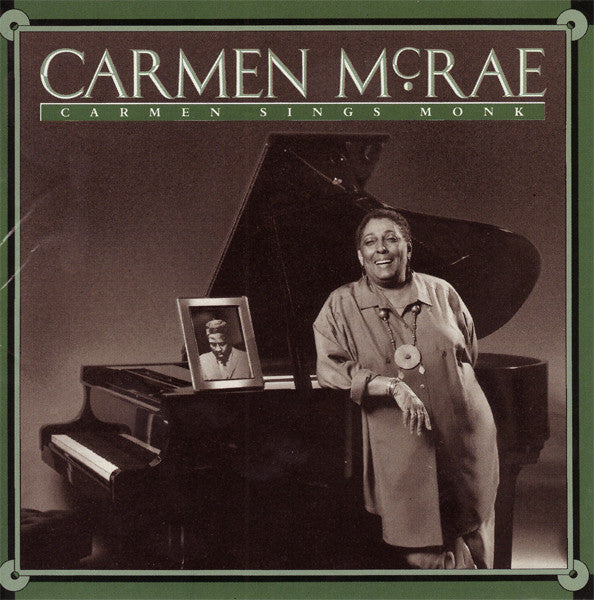 Carmen McRae- Carmen Sings Monk - Darkside Records